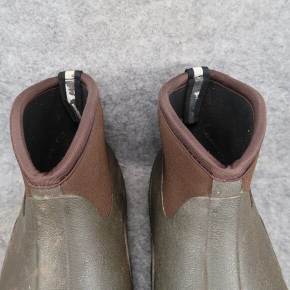 Duck and Fish Shoes Mens 10 Neoprene Boot Rubber Pull On Hunting Work Waterproof - Picture 3 of 11